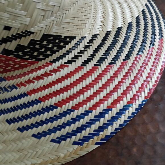 Handwoven Artisan Crafted Straw Bohemian Wide Brim Aaliyah Wayuu Hat main image 4